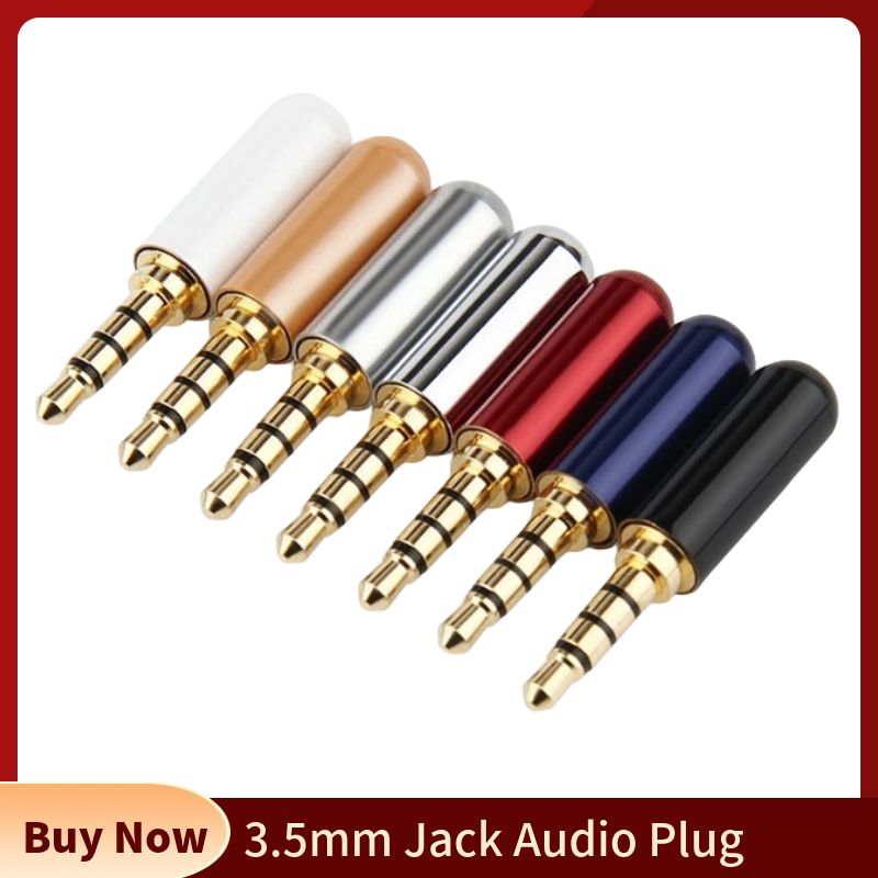 Wired Earphone Mic - Audio Jack 3.5mm 4 Pole Earphone