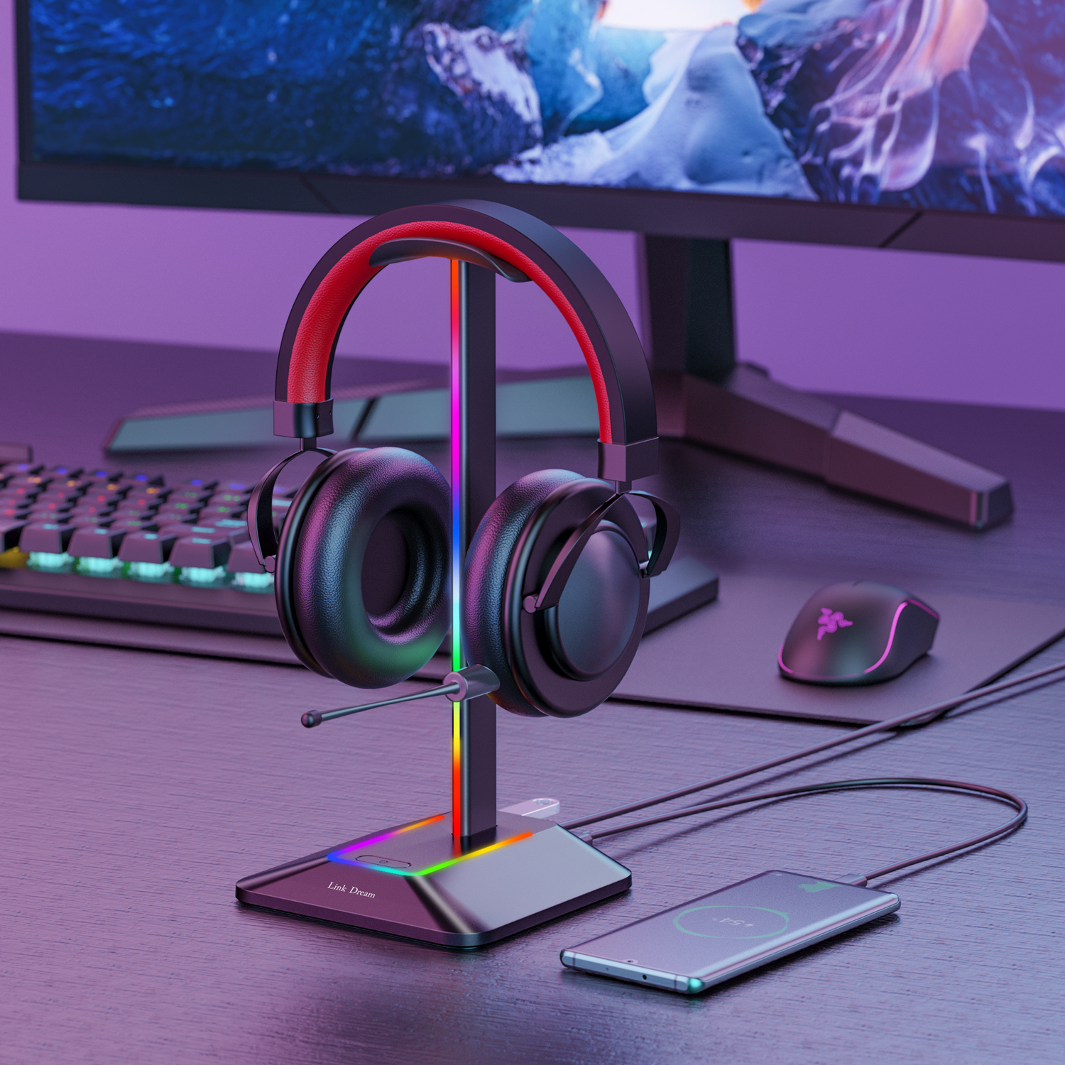 New Bee Z8 RGB Headphones Stan - Gaming Headset Rgb recensione e prezzo