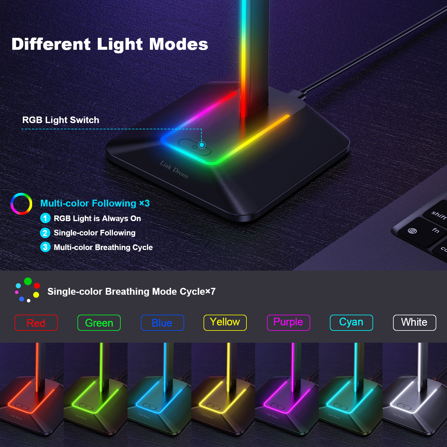 New Bee Z8 RGB Headphones Stan - Gaming Headset Rgb recensione e prezzo