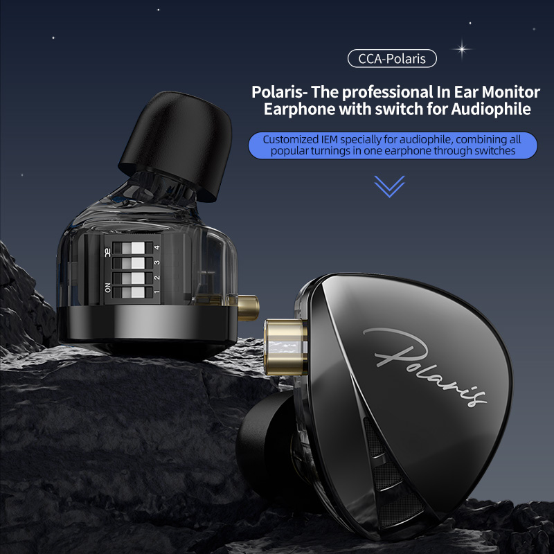 CCA Polaris Earphones HIFI Bas - Sports Earphone Hook recensione e prezzo