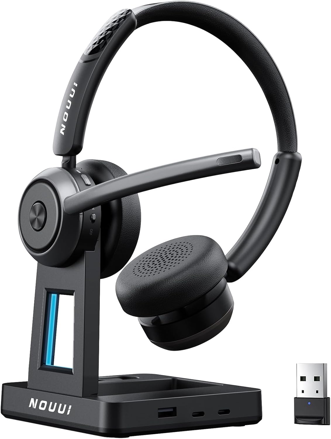 Wireless Headset with Mic for  - Noise Cancelling Headphone recensione e prezzo