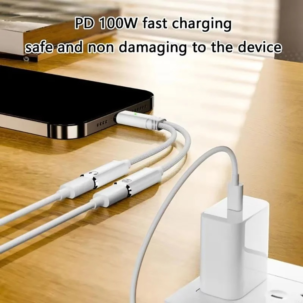 USB C Splitter 2 in 1 Headphon - Earphone Splitter Jack recensione e prezzo