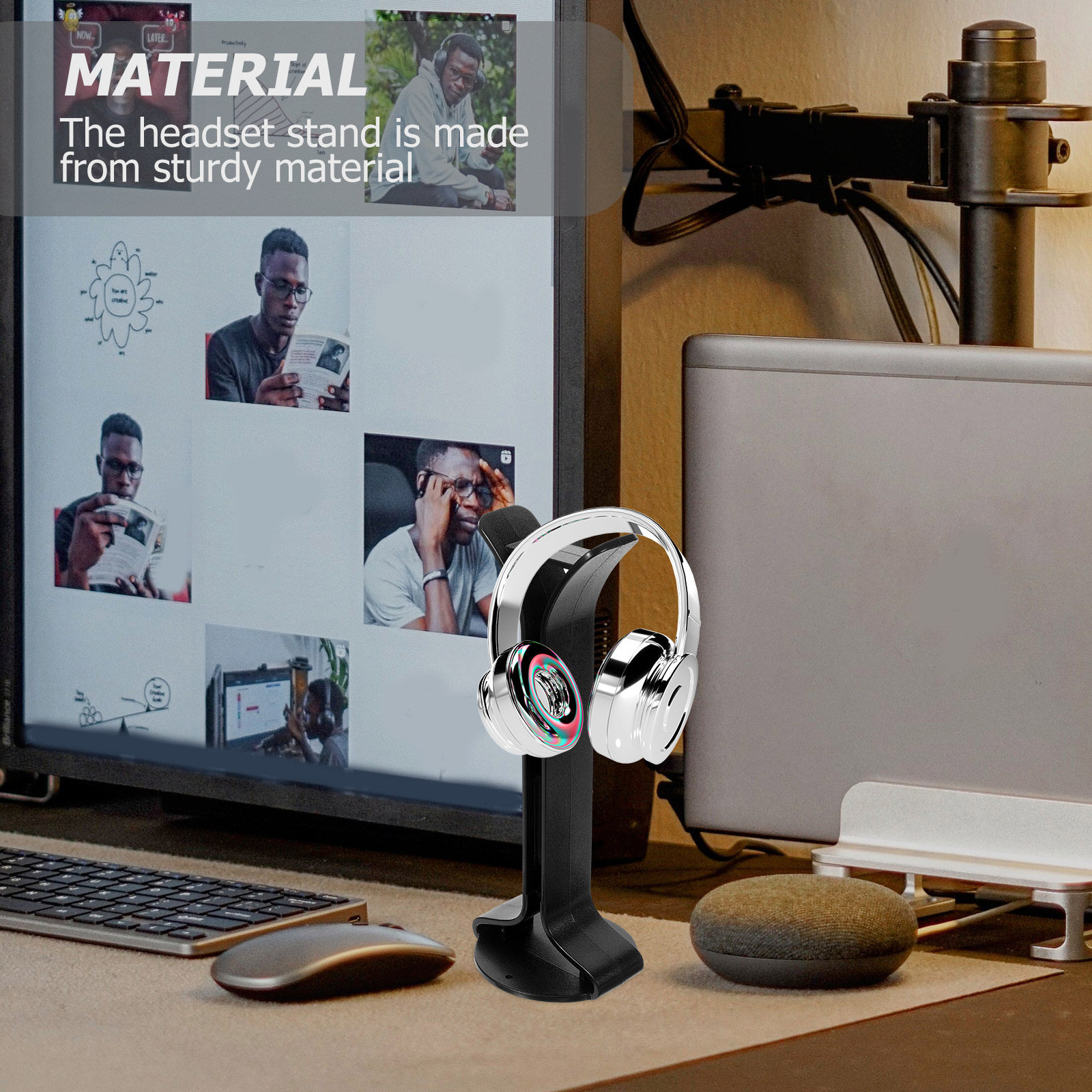 Sturdy Headphone Stand Headset - Headphone Stand Desk recensione e prezzo