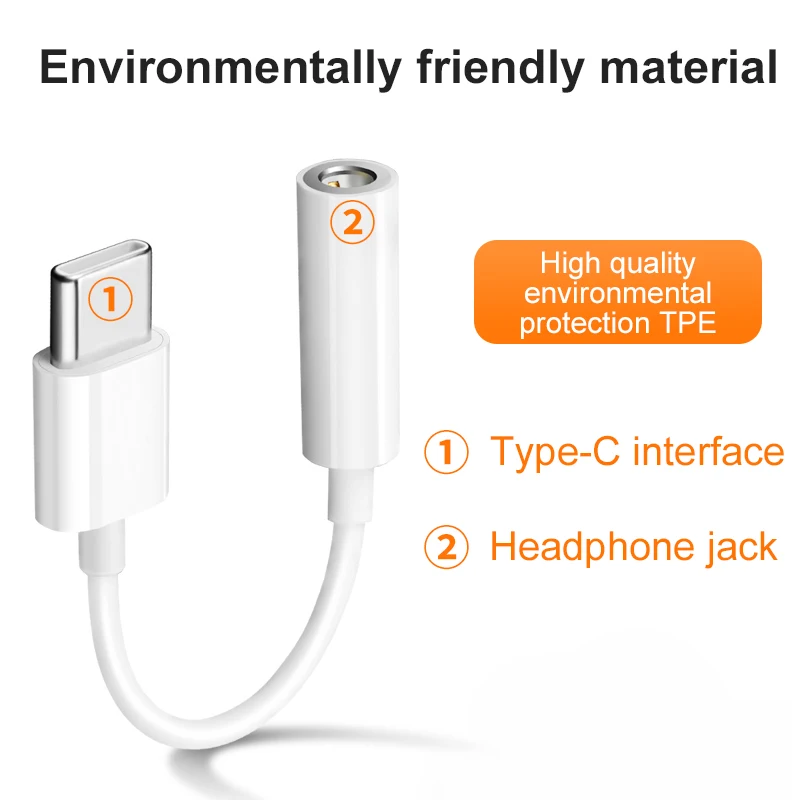 USB C to 3.5mm Headphone Jack  - Usb C Earphone recensione e prezzo