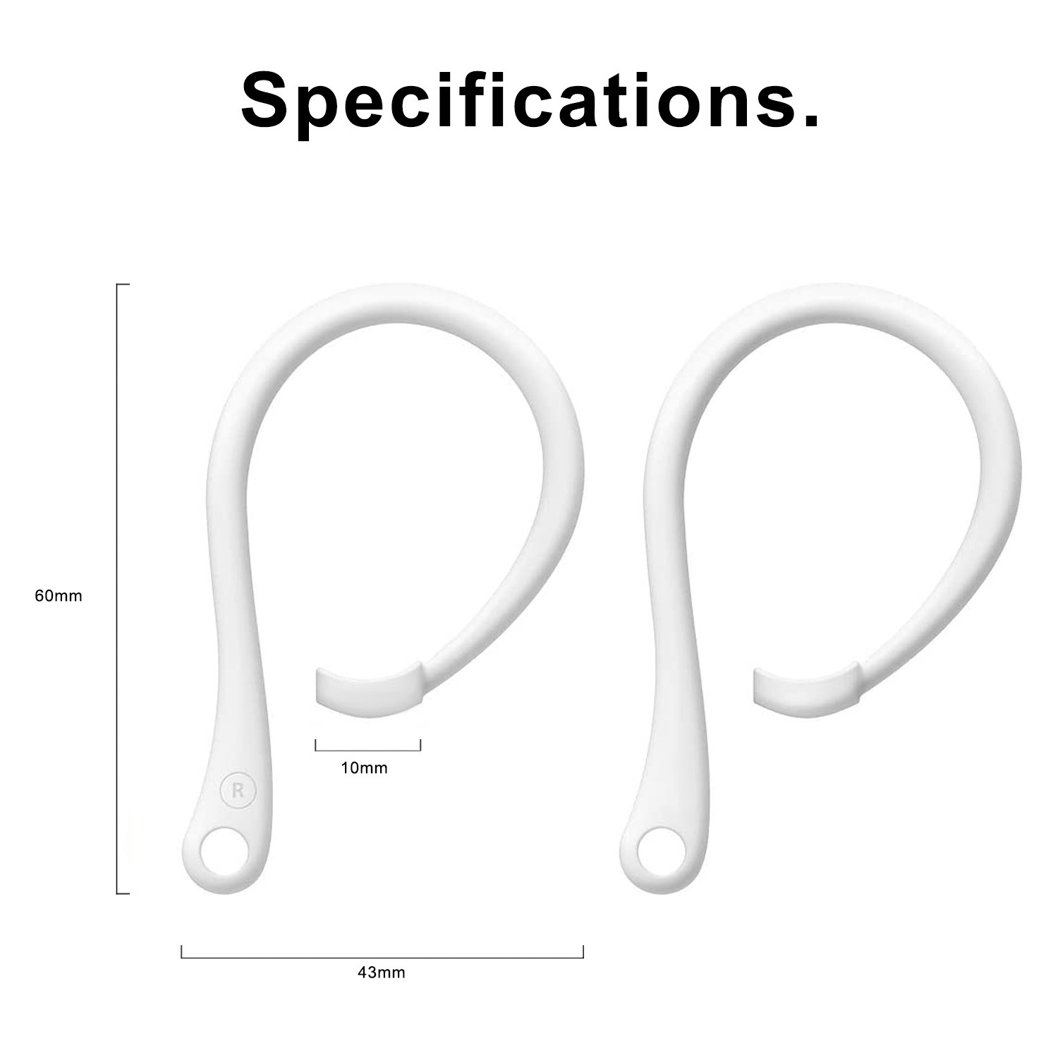 1 Pairs Anti-lost Earhooks for - Sports Earphone Hook recensione e prezzo
