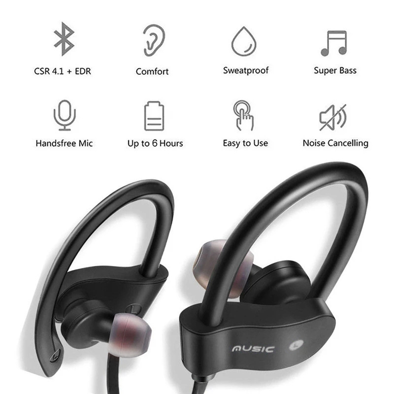 Sports Wireless Bluetooth Head - Sports Earphone Hook recensione e prezzo