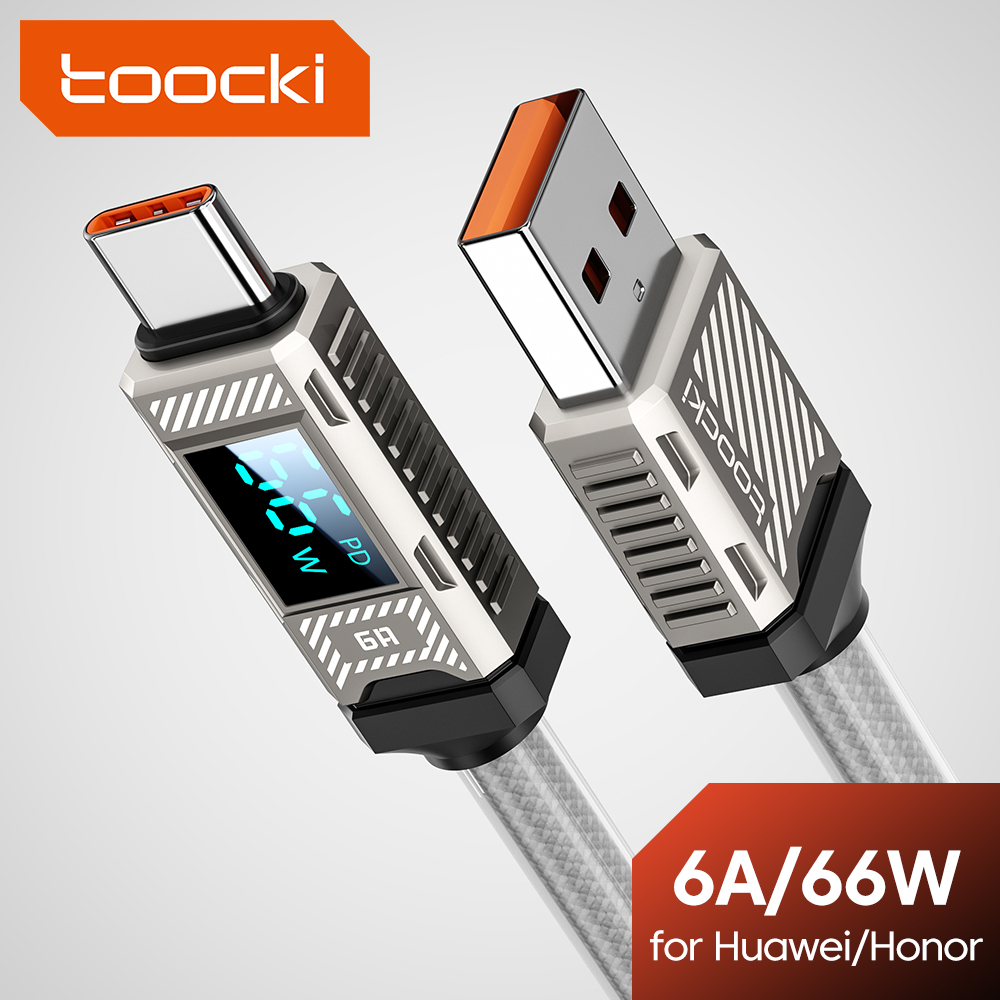 Toocki PD 66W USB C Cable 6A D - Usb C Earphone recensione e prezzo