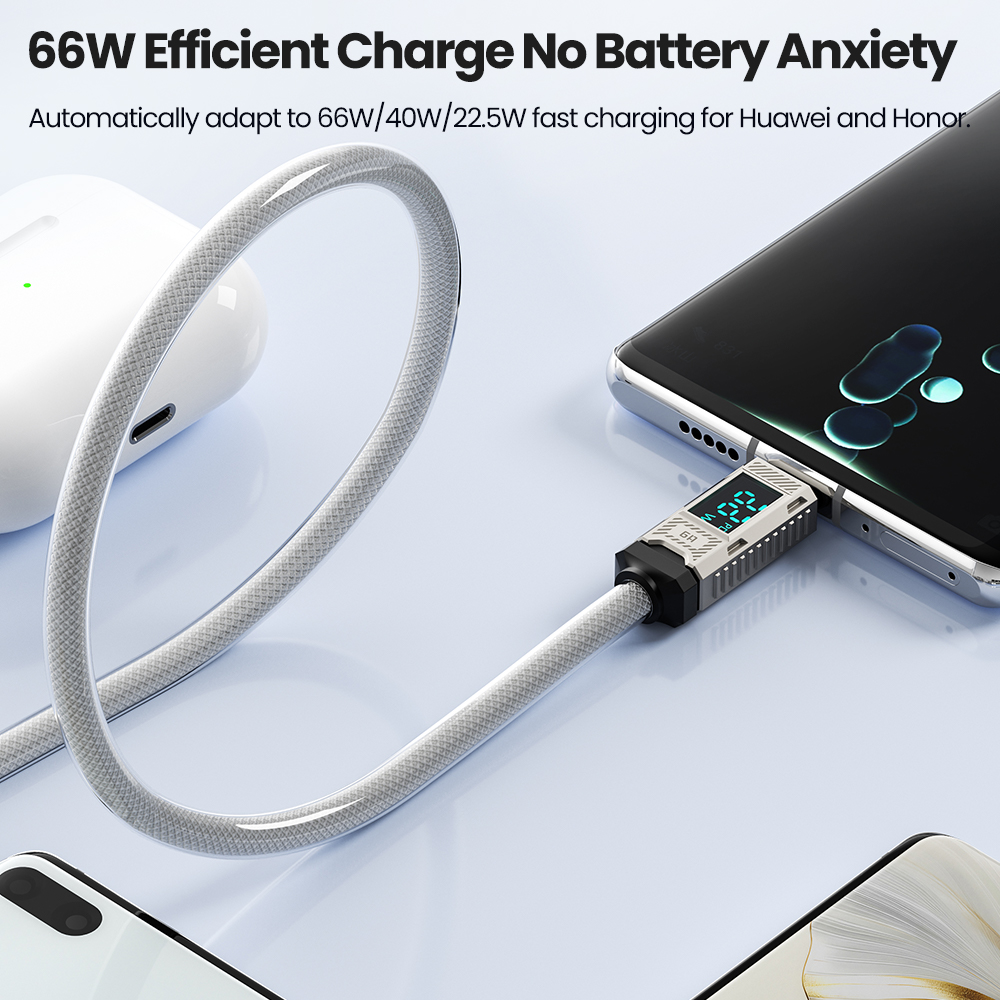 Toocki PD 66W USB C Cable 6A D - Usb C Earphone recensione e prezzo