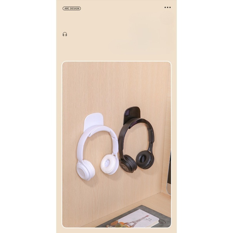 Punch Free Adhesive Plastic He - Headphone Stand Desk recensione e prezzo