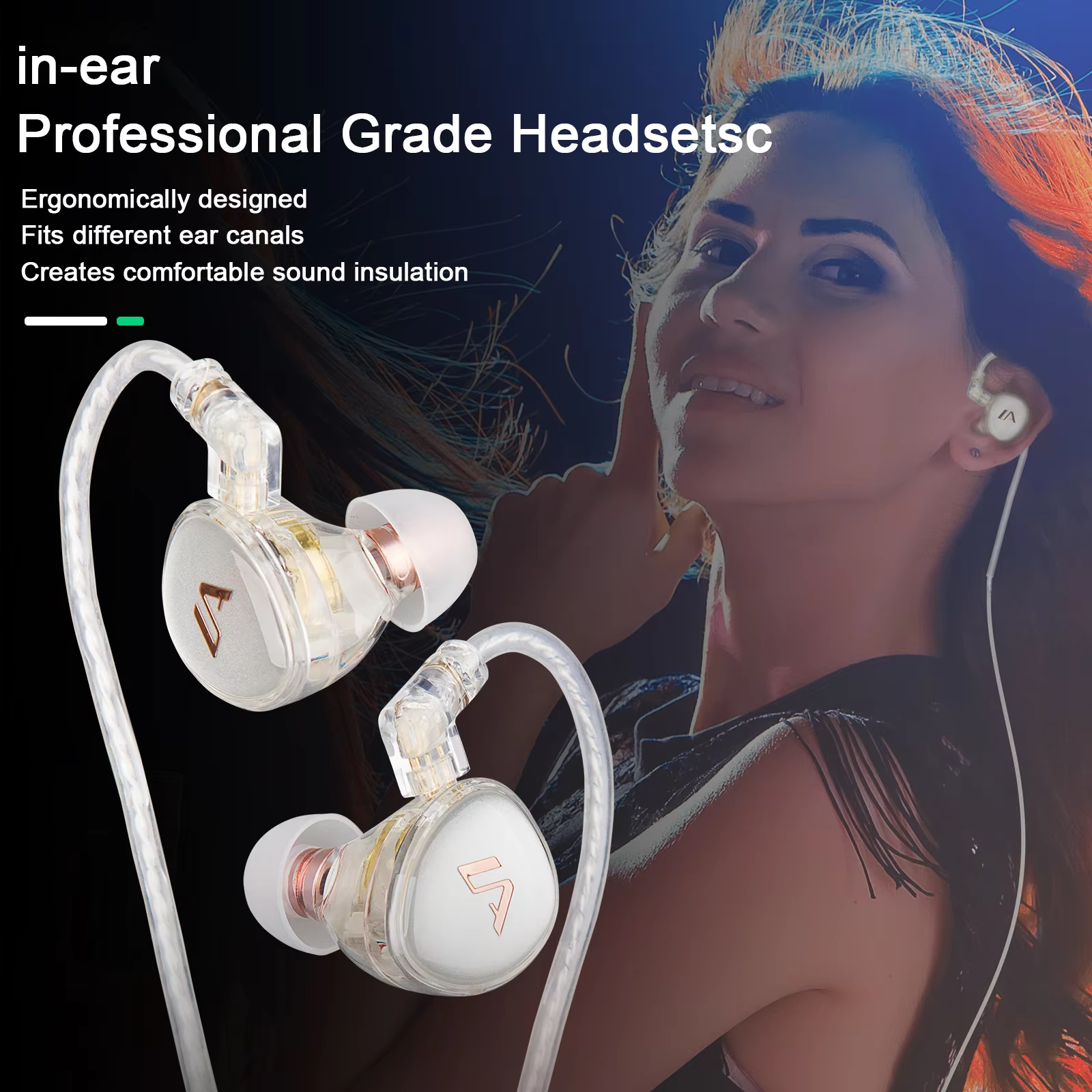 590-599mhz stereo IEM UHF Stag - In Ear Monitor Iem recensione e prezzo