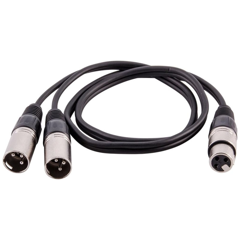 XLR Splitter Cable 3 Pin Femal - Audio Splitter Y recensione e prezzo