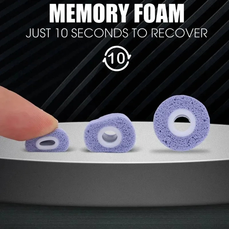 1-3Pairs Memory Foam Eartips f - Earphone Foam Tip recensione e prezzo