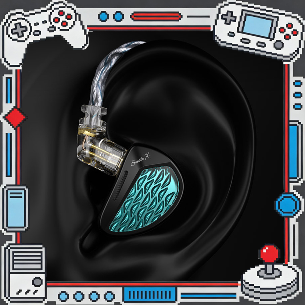 KZ Sonata X In-Ear Monitor Ear - Audiophile Headphone Wired recensione e prezzo