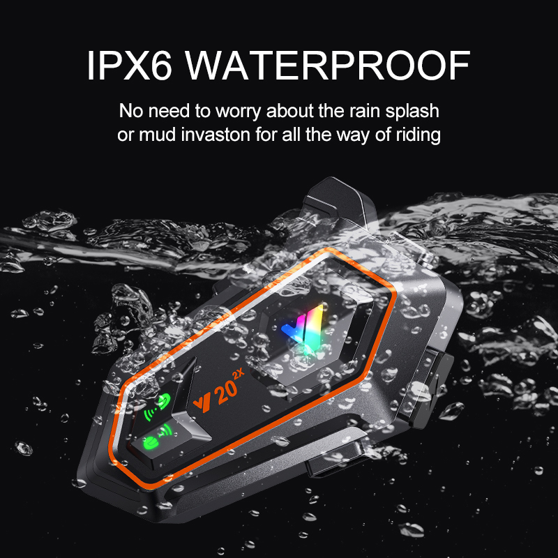 Y20 2X Motorcycle Helmet Inter - Bluetooth Headset On Ear recensione e prezzo