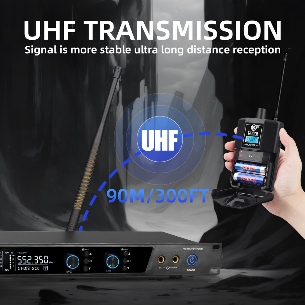 Debra UHF IEM ER-202 Wireless  - In Ear Monitor Iem recensione e prezzo