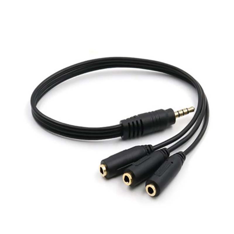 【C】3.5mm 3-Way Port Aux Audio  - Earphone Splitter Jack recensione e prezzo