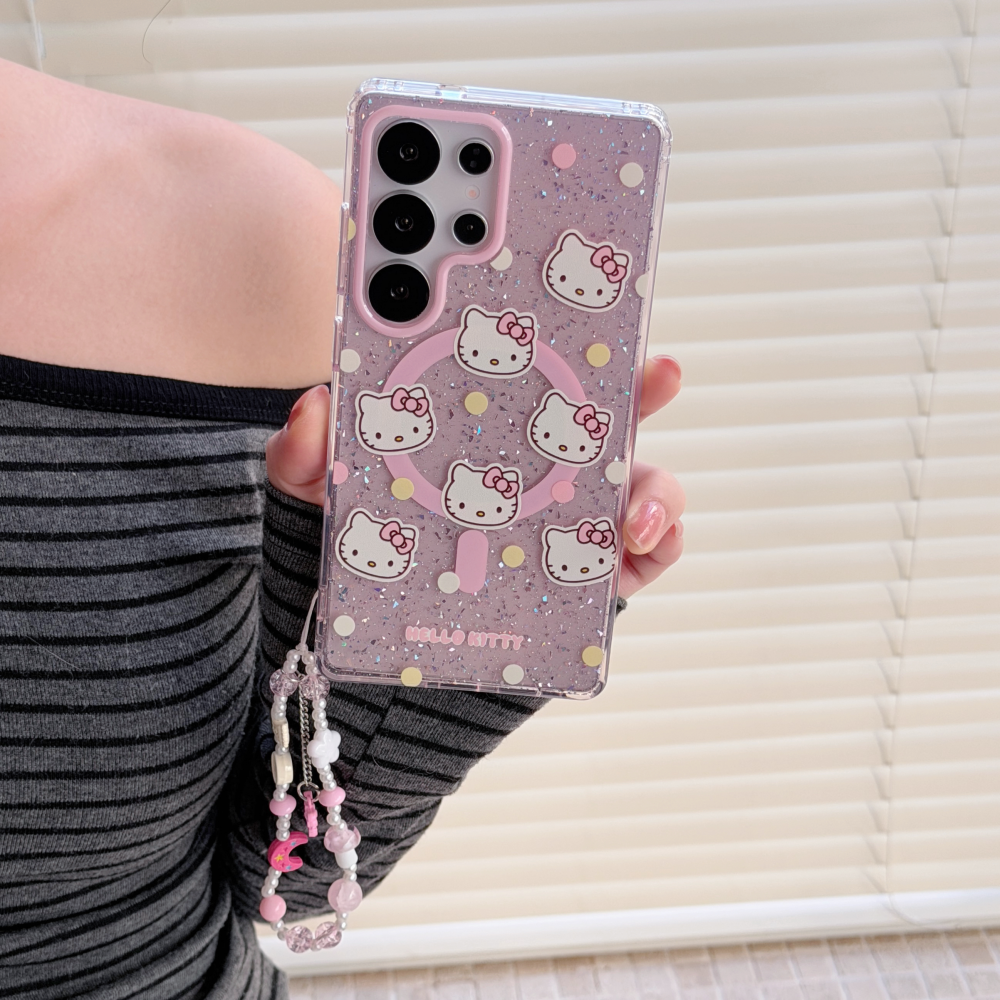 Magnetic Glitter Color Wave Po - Headphone Case Hard recensione e prezzo