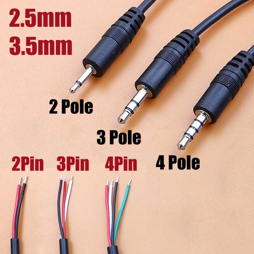 1pcs 2.5mm 3.5mm Mono Stereo A - Audiophile Headphone Wired recensione e prezzo