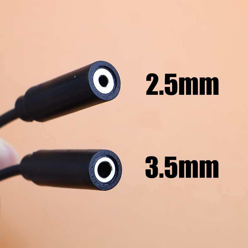 1pcs 2.5mm 3.5mm Mono Stereo A - Audiophile Headphone Wired recensione e prezzo