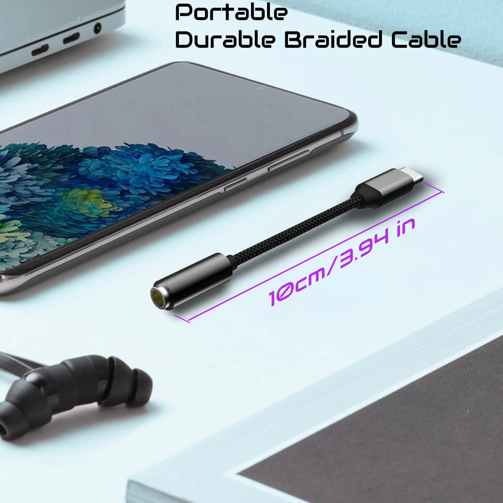 USB Type C 3.5 Jack Adapter US - Cable Extension 3.5 recensione e prezzo