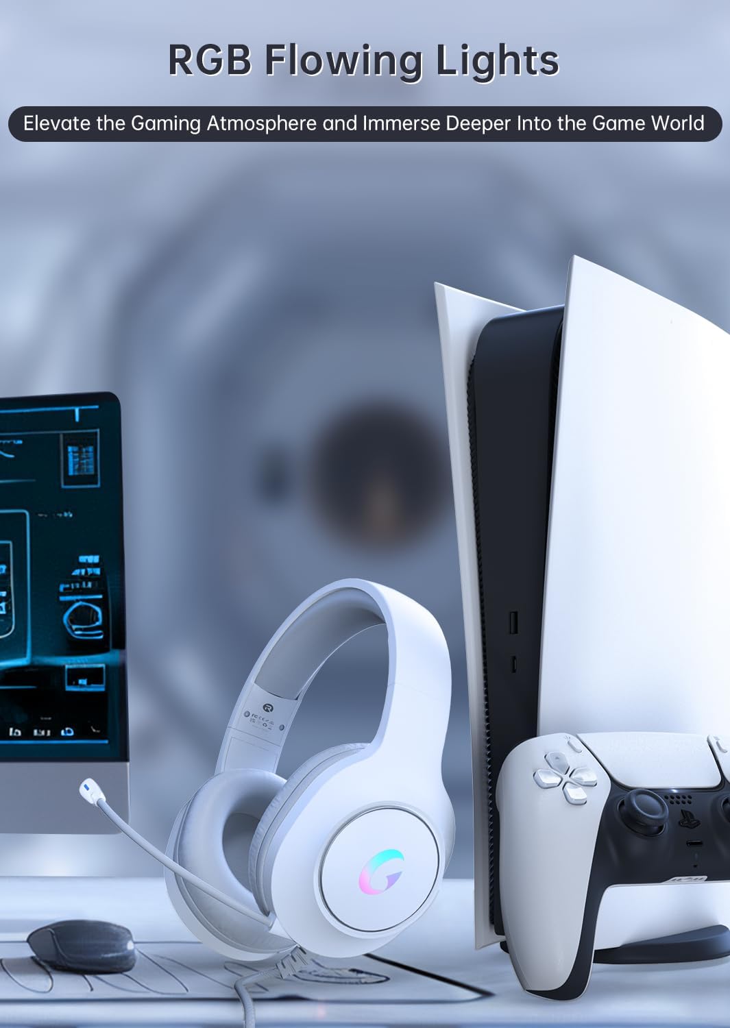 Gaming Headset With 7.1 Surrou - Gaming Headset Rgb recensione e prezzo