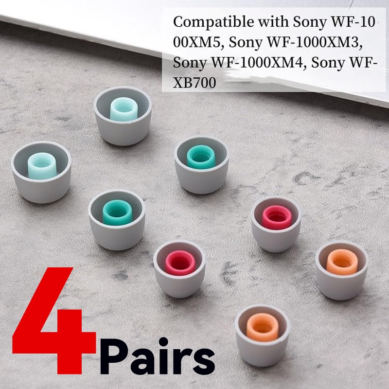 4/1Pairs for Sony Headphone Si - Silicone Ear Tip Replacement recensione e prezzo