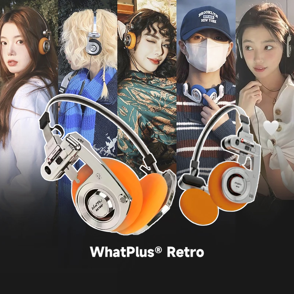 2026 WhatPlus RETRO R3 Bluetoo - Bluetooth Headset On Ear recensione e prezzo