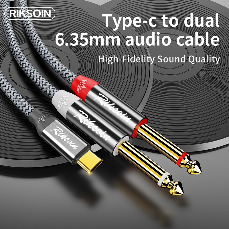 USB Type C to Dual 6.35mm TS A - Audio Splitter Y recensione e prezzo