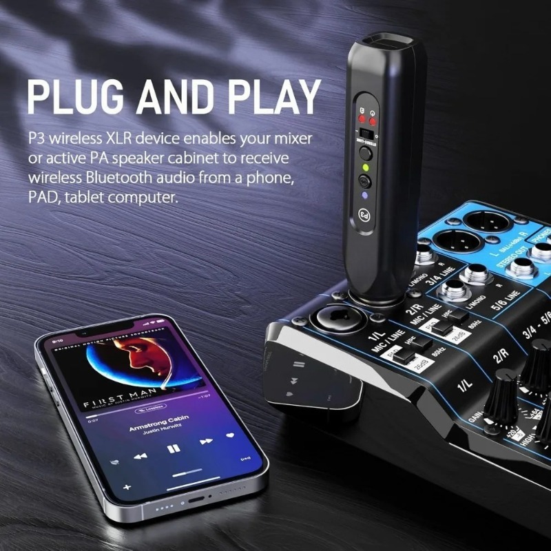 Wireless XLR Bluetooth Receive - Bluetooth Adapter Receiver recensione e prezzo
