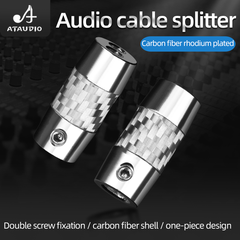 4pcs Carbon Fiber Y Splitter A - Audio Splitter Y recensione e prezzo