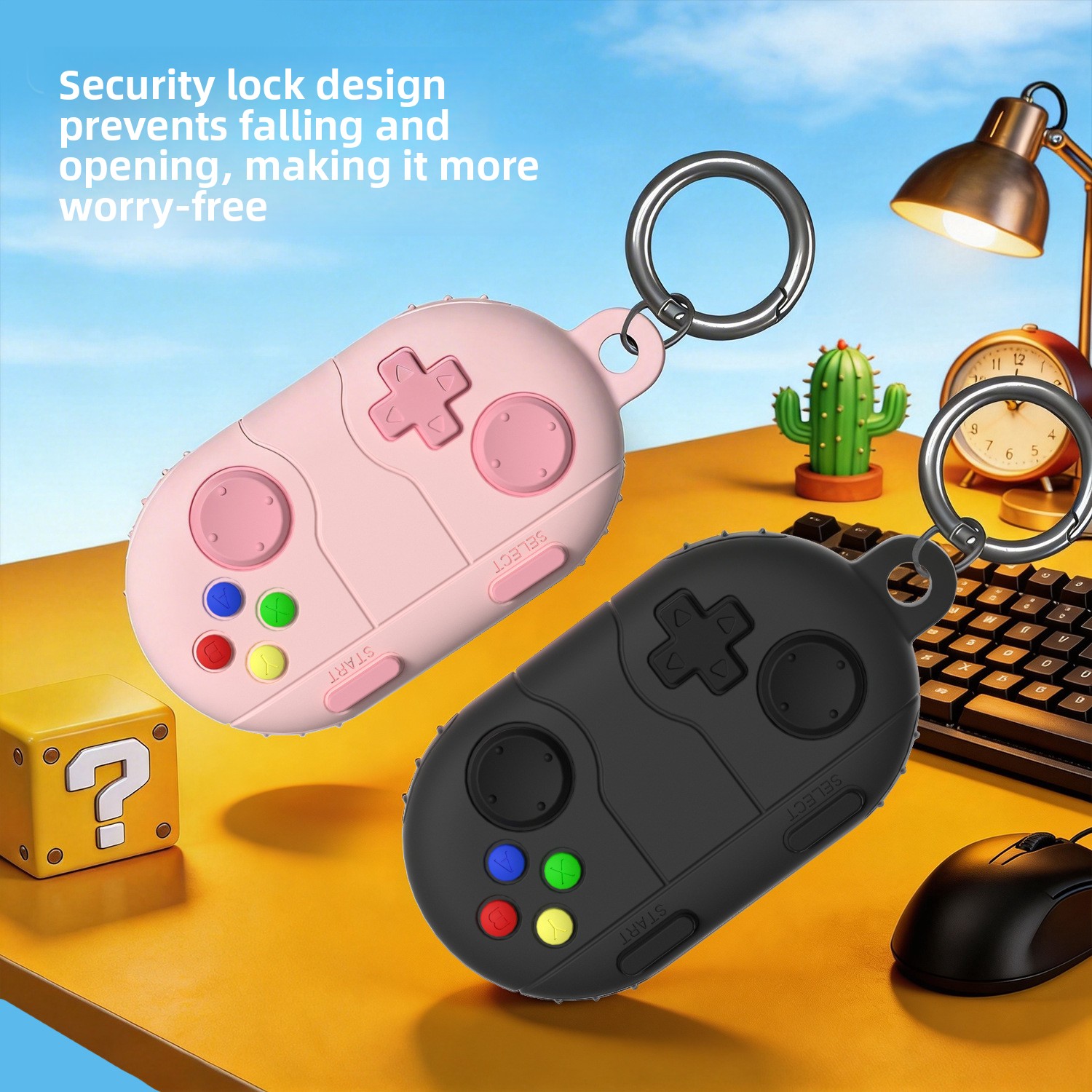 Vintage Silicone Game Style Ca - Earbuds Charging Case recensione e prezzo