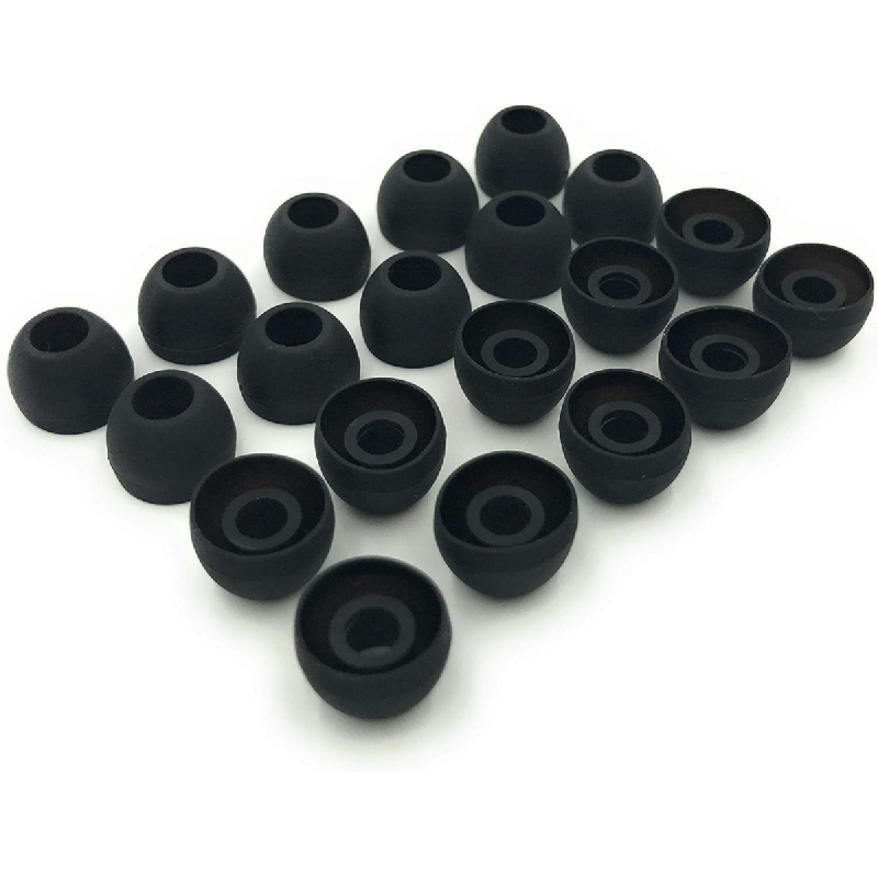 Soft Black Silicone Earbud Tip - Silicone Ear Tip Replacement recensione e prezzo