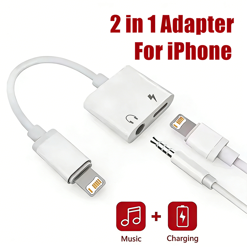 2 in 1 iOS to 3.5mm Jack Audio - Earphone Splitter Jack recensione e prezzo