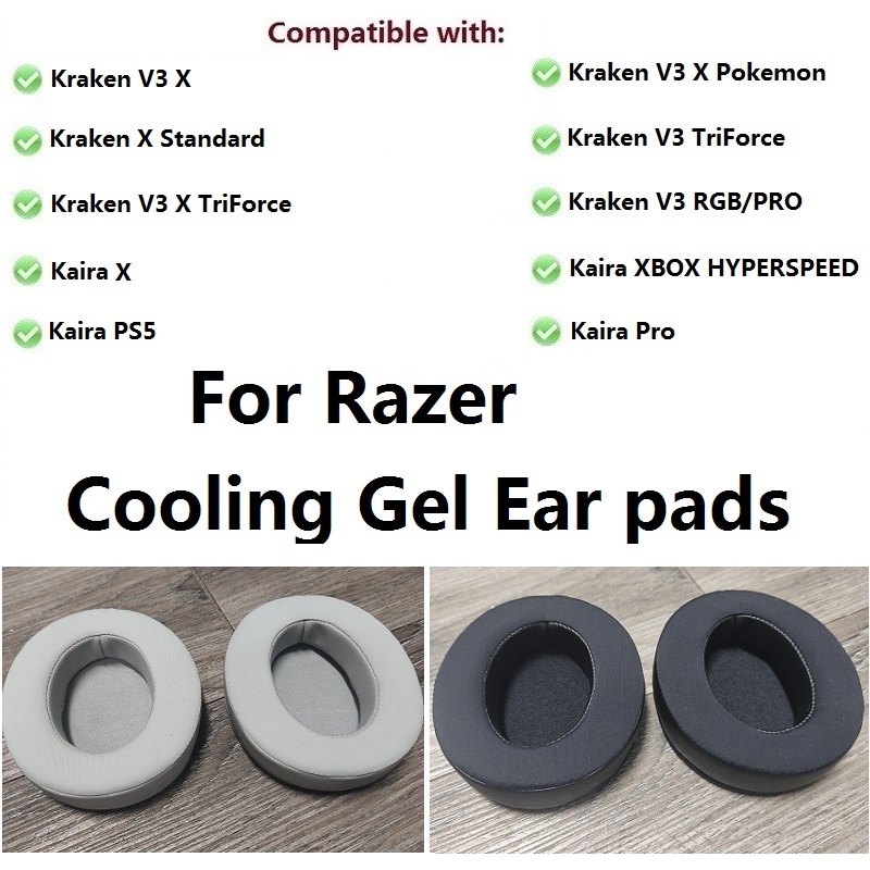 Cooling Gel ear pads For Razer - Gaming Headset Rgb recensione e prezzo