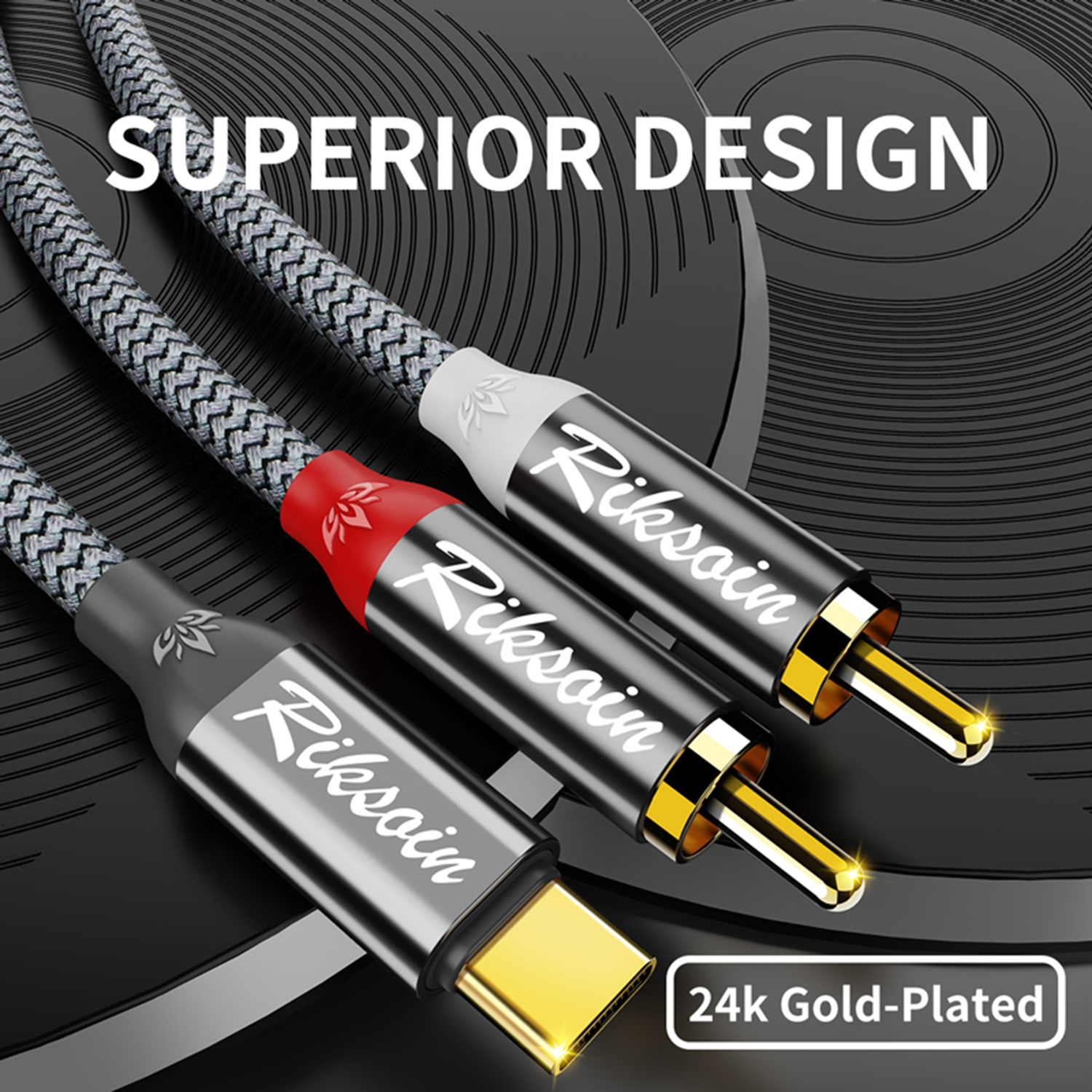 USB C to 2RCA Stereo Cable Y S - Audio Splitter Y recensione e prezzo