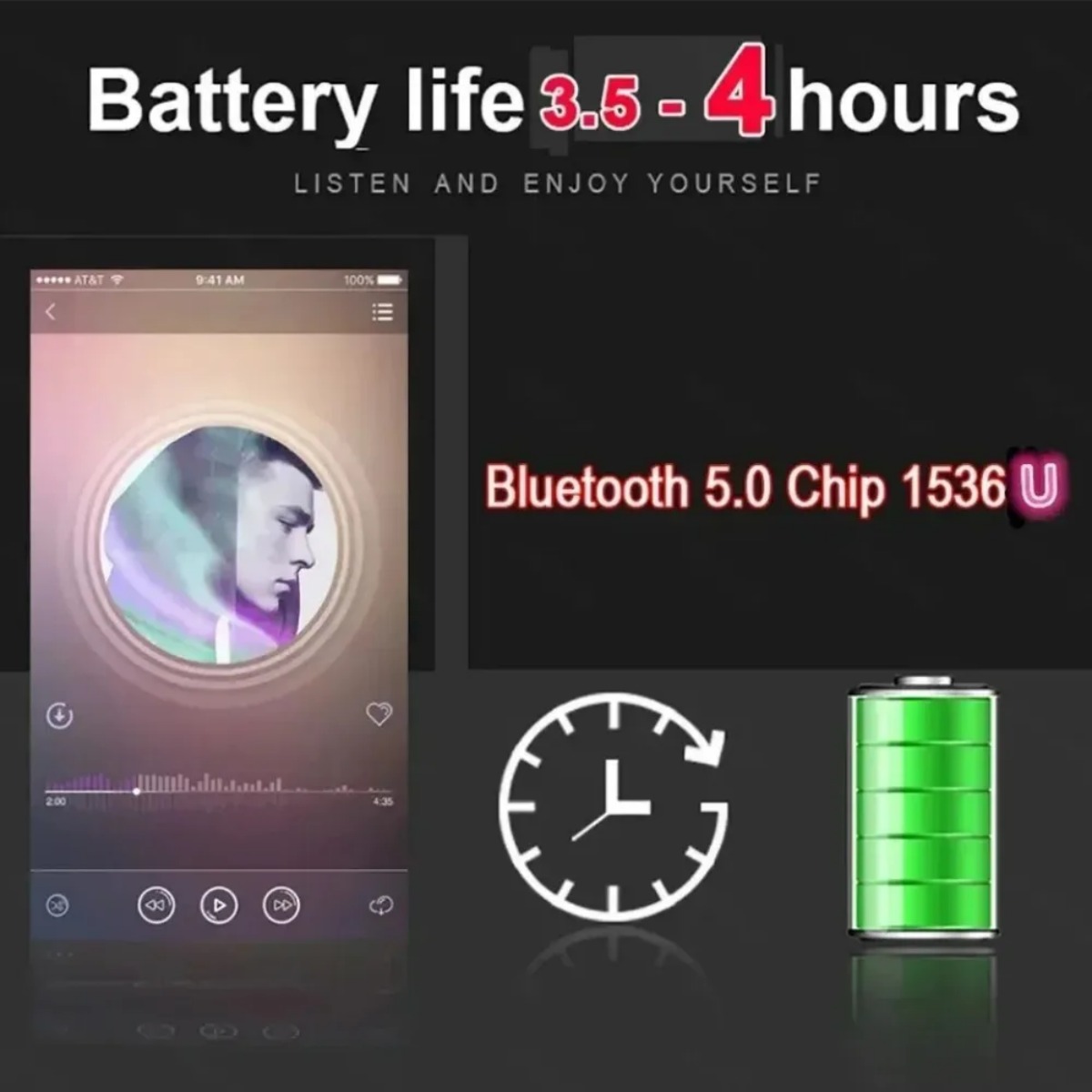 2026 Original Air New Pro A3 T - Bluetooth Headset On Ear recensione e prezzo