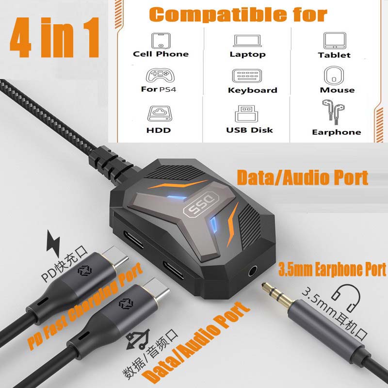 Type C Splitter USB C to 3.5mm - Earphone Splitter Jack recensione e prezzo
