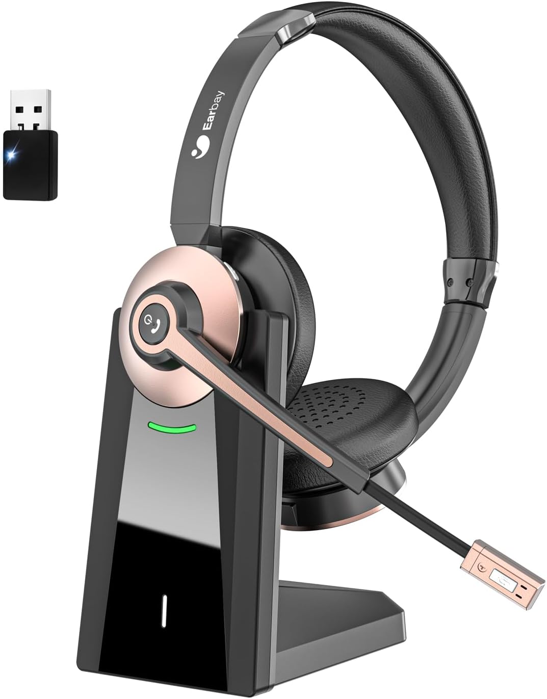 Wireless Headset with Mic, Noi - Noise Cancelling Headphone recensione e prezzo