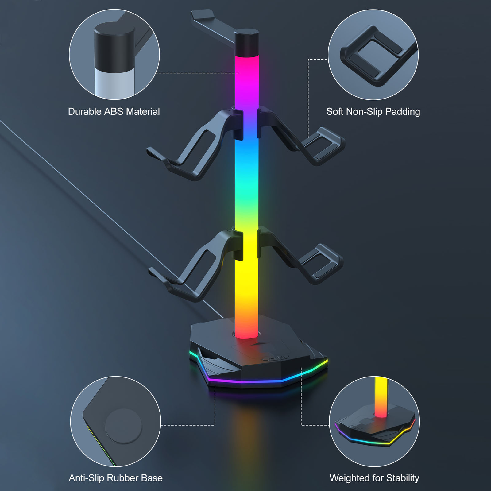 Headset Controller Display Sta - Gaming Headset Rgb recensione e prezzo
