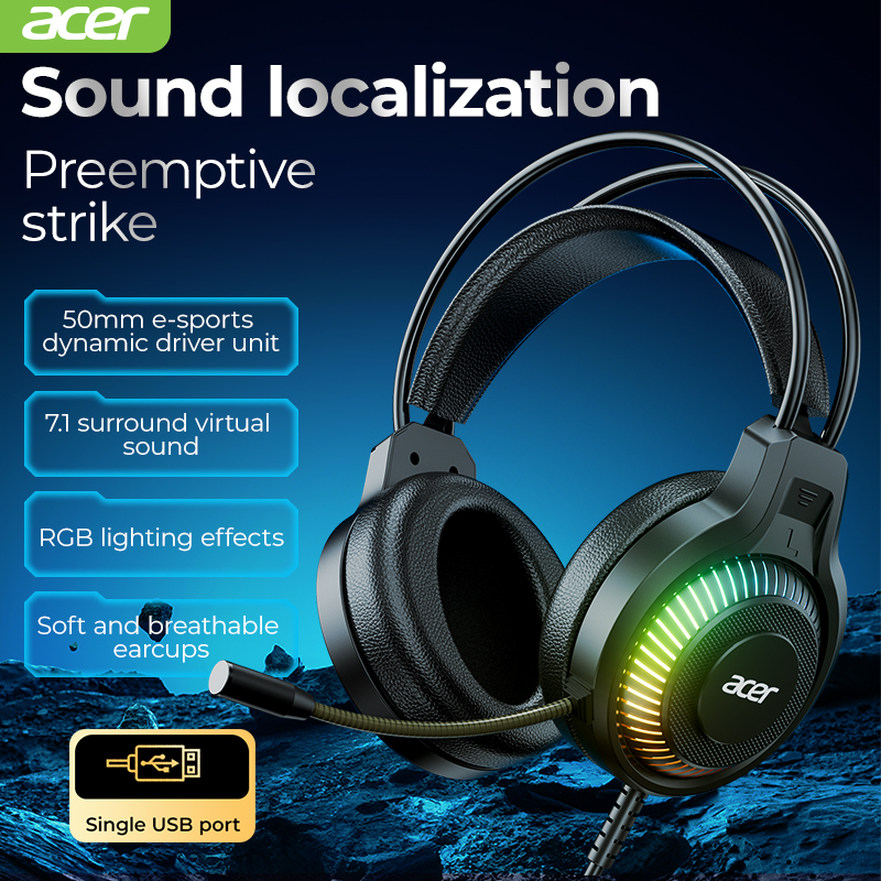 RGB Cool Lighting Wired Earpho - Gaming Headset Rgb recensione e prezzo