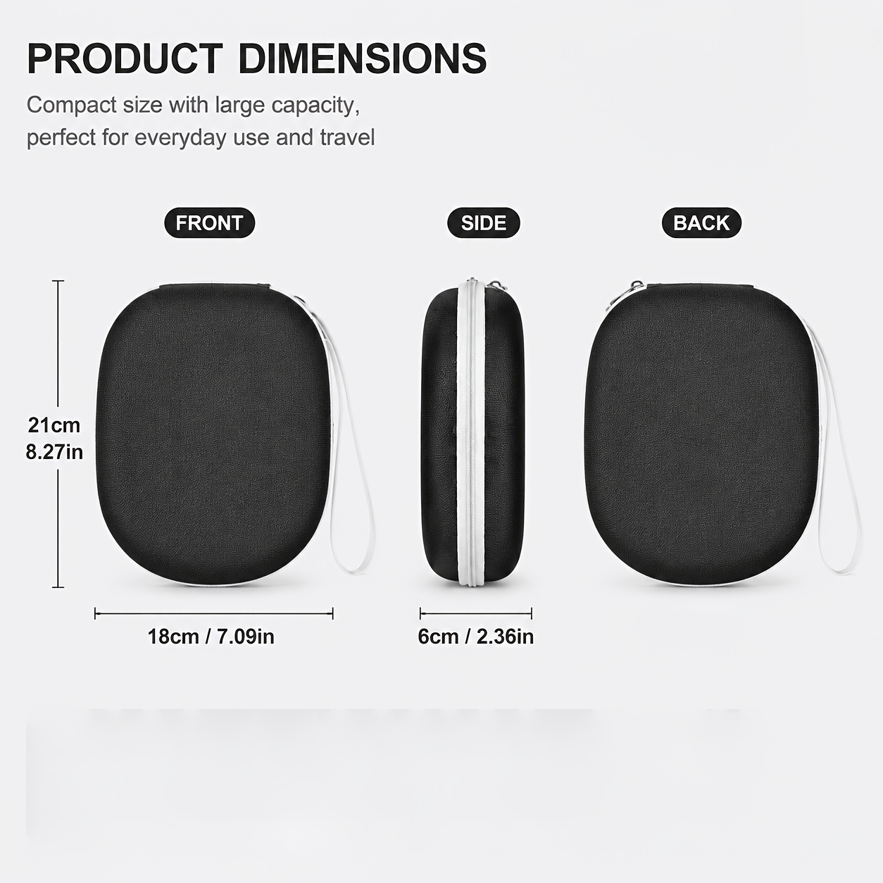 Portable Headphone Storage Cas - Headphone Case Hard recensione e prezzo