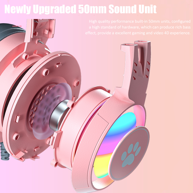 Cute Cat Ear Gaming Headphones - Gaming Headset Rgb recensione e prezzo