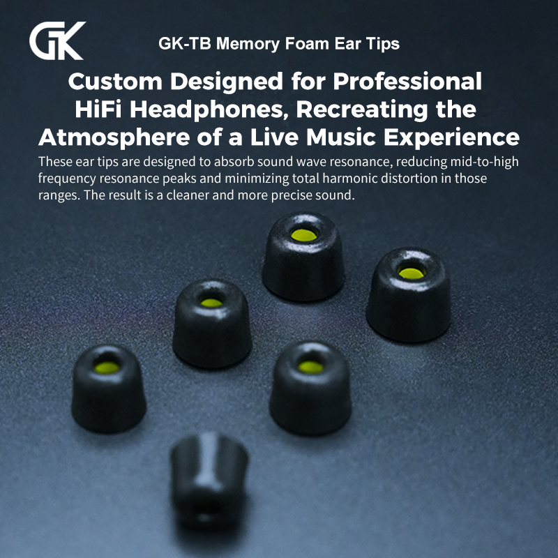 GK-TB 3Pair(6pcs) Noise Isolat - Earphone Foam Tip recensione e prezzo