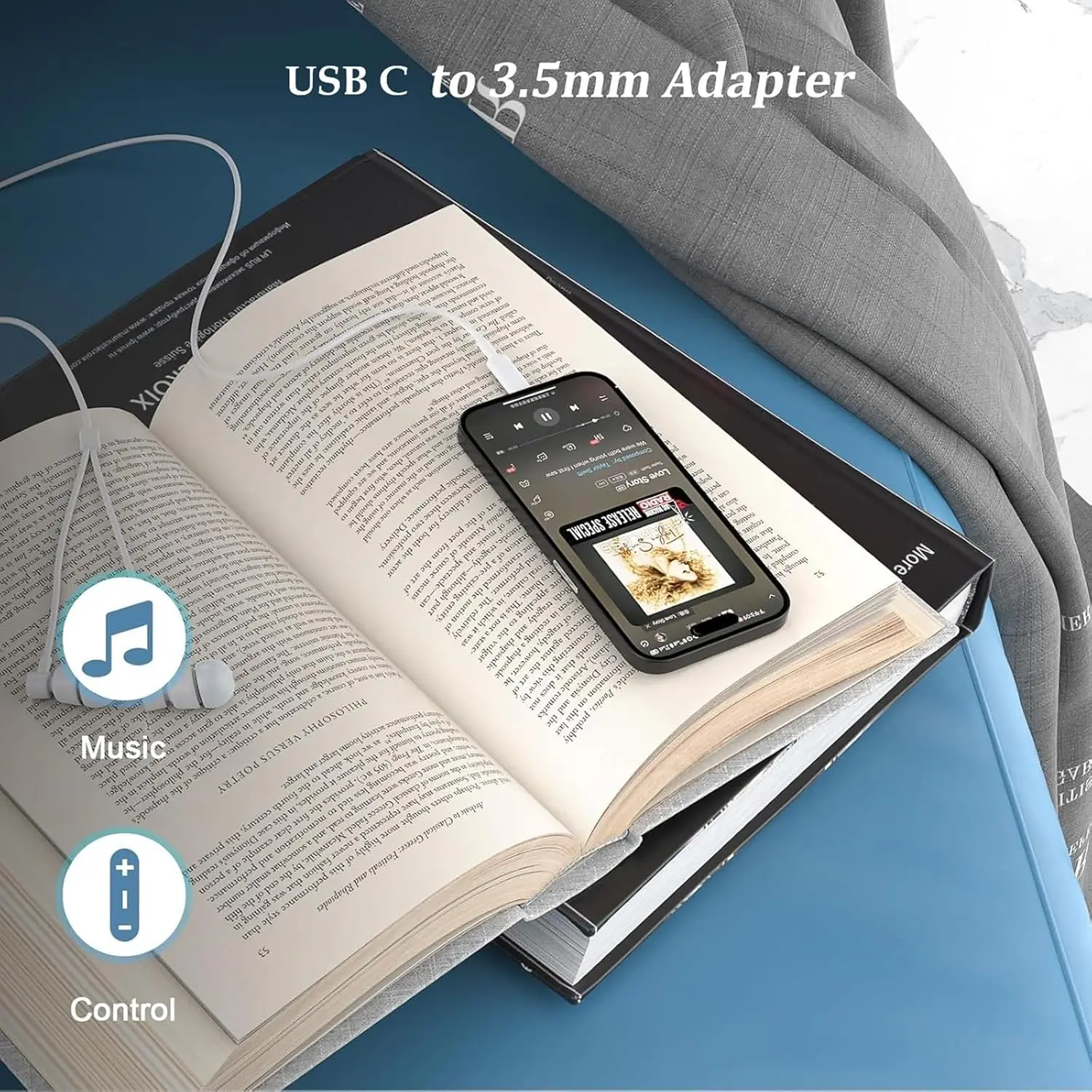 USB C to 3.5mm Earphone Adapte - Usb C Earphone recensione e prezzo
