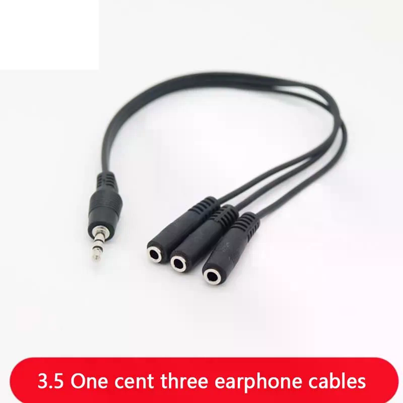 3.5mm 3 3.5mm 1 3 Adapter Way  - Earphone Splitter Jack recensione e prezzo