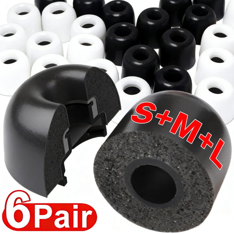 6-3Pairs For Samsung Galaxy Bu - Earphone Foam Tip recensione e prezzo