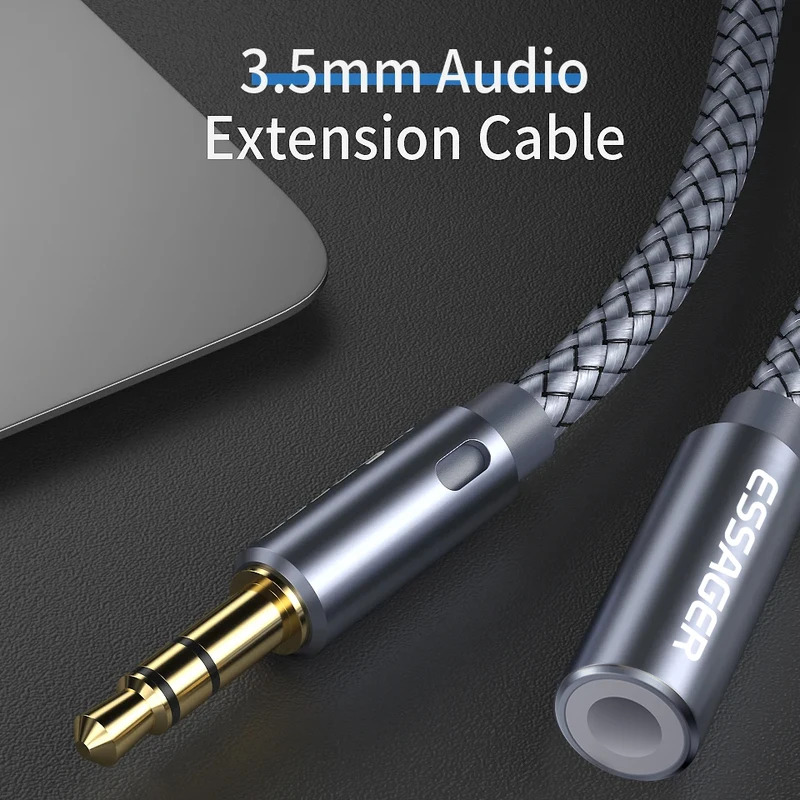 Essager 3.5mm Audio Aux Cable  - Earphone Splitter Jack recensione e prezzo