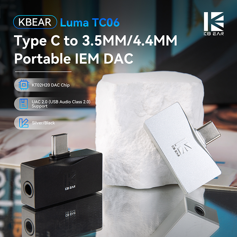 KBEAR Luma TC06 Type C to 3.5M - In Ear Monitor Iem recensione e prezzo