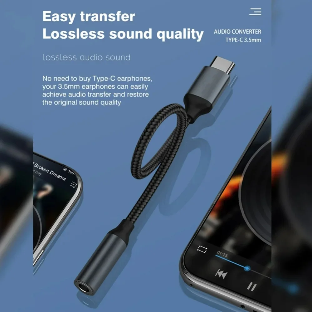 USB C 3.5mm Audio Adapter USB  - Audiophile Headphone Wired recensione e prezzo