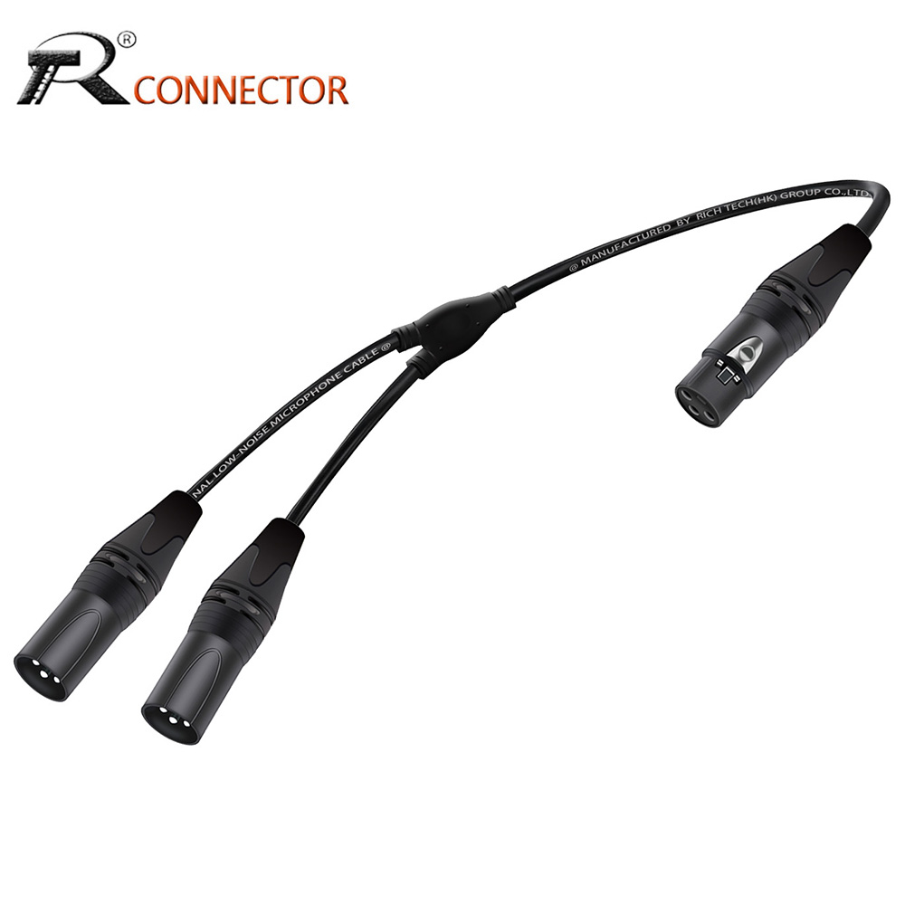 XLR Splitter Audio Cable,3Pins - Audio Splitter Y recensione e prezzo